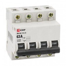 Выключатель нагрузки 4P 40А ВН-29 EKF Basic | SL29-4-40-bas | EKF