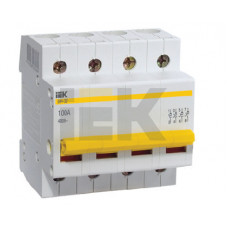 Выключатель нагрузки (мини-рубильник) ВН-32 4Р 63А | MNV10-4-063 | IEK