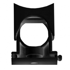 Держатель раздвижной с крышкой DN 36-48 мм, полиамид, цвет чёрный | PASW3648N | DKC