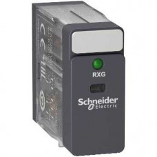 РЕЛЕ ПРОМЕЖУТ., 5А, 2С/О, =12В, LED | RXG23JD | Schneider Electric