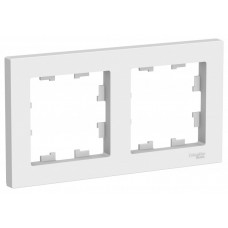 AtlasDesign Белый Рамка 2-ая, универсальная | ATN000102 | Schneider Electric