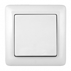 ХИТ С/У Белый Выключатель 1-клавишный 6А, 250В | VS16-133-B | Schneider Electric