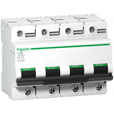 Выключатель автоматический четырехполюсный C120N 63А D 10кА | A9N18390 | Schneider Electric