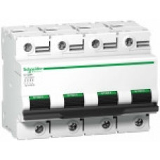 Выключатель автоматический четырехполюсный C120N 80А B 10кА | A9N18353 | Schneider Electric