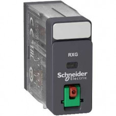 РЕЛЕ ПРОМЕЖУТ.,5А,2С/О, ~220В, КН. ТЕСТ. | RXG21M7 | Schneider Electric