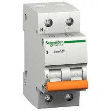 Выключатель автоматический двухполюсный (1п+N) ВА63 6А C 4,5кА | 11211 | Schneider Electric