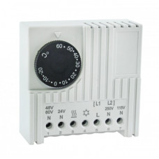 Термостат NO/NC (охлаждение/обогрев) на DIN-рейку 5-10A 230В IP20 EKF PROxima | thermo-no-nc-din | EKF