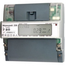 Счетчик Меркурий 236 ART-01 PQRS 5-60A/400В (мнтар.) ЖКИ (DIN)