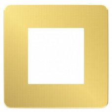 Unica Studio Color Золото/Антрацит Рамка 1-ая | NU280262 | Schneider Electric
