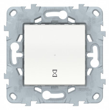 Unica New Белый Таймер нажимной, 10А | NU553518 | Schneider Electric
