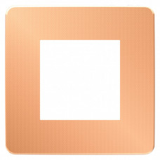 Unica Studio Color Медь/Белый Рамка 1-ая | NU280257 | Schneider Electric