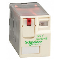 РЕЛЕ 4 CO 120В ПЕРЕМ ТОКА | RXM4AB1F7 | Schneider Electric