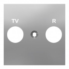 Unica New Алюминий Панель лицевая TV/FM розетки | NU944030 | Schneider Electric