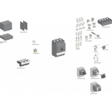 3П КЛЕМ.ЗАГЛУШ. ДЛЯ ПОСЛ.СОЕД.NSX400-630 | LV438345 | Schneider Electric