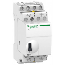 ИМПУЛЬСНОЕ РЕЛЕ iTL16A 4НО 24В АС 50-60ГЦ 12В DC | A9C30114 | Schneider Electric