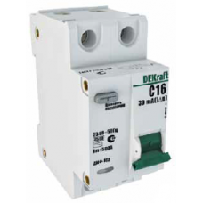 Выключатель автоматический дифференциальный ДИФ-103 1п+N 16А C 30мА тип AC | 16013DEK | DEKraft