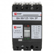 Выключатель автоматический ВА-99 800/500А 3P 50кА EKF Basic | mccb99-800-500-50 | EKF