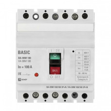 Автоматический выключатель ВА-99М 100/100А 3P+N 20кА EKF Basic | mccb99-100-100m-4P | EKF