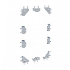 Комплект запасных аксессуаров для соединения каркасов и монтажа боковых и задних панелей AVERES | AJC10 | EKF