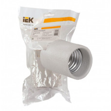 Патрон подвесной керамический Е40, индивидуальный пакет Пкр40-16-К43 | EPC30-04-02-K01 | IEK