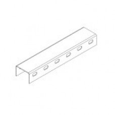 Профиль монтажный U-образный с боковой перфорацией 60х40х3000 (2,5 мм) | СП604025U2-3 | Ostec