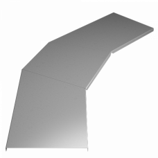 Крышка лестничного горизонтального угла 45х500 | KLGL45*500 HD | КМ-профиль