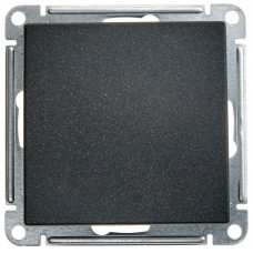 Wessen 59 Черный бархат Выключатель 1-клавишный, 10А | VS110-154-6-86 | Schneider Electric