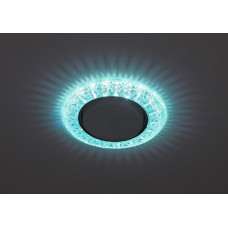 Светильник точечный DK LD22 15Вт GX53 голубой с подсветкой | Б0029624 | ЭРА