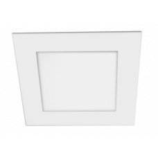Светильник светодиодный ДВО PPL-SPW 9Вт 4000К IP40 белый квадрат с рассеивателем | 2855183 | Jazzway