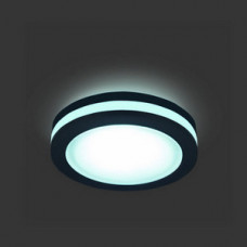 Светильник точечный светодиодный Backlight BL107 Кругл. Черный, 5W, LED 4000K | BL107 | Gauss
