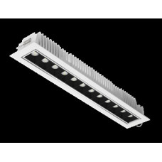 Светодиодный светильник DL-STELLAR встраиваемый поворотный 354x62x45mm 30W 4000K 34град белый | V1-R0-00410-10L25-2003040 | VARTON
