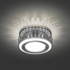 Светильник точечный Backlight BL095 Кругл. Хром/Белый, Gu5.3, 3W, LED 3000K | BL095 | Gauss