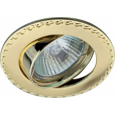 Светильник точечный KL23 А 50Вт MR16 сатин золото/золото литой | C0043713 | ЭРА