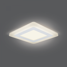 Светильник светодиодный Backlight BL122 Квадрат. Акрил, 6+3W, LED 3000K, 145*145, | BL122 | Gauss