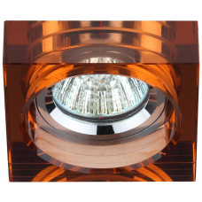 Светильник точечный DK37 50Вт MR16 хром/коричневый | Б0002170 | ЭРА