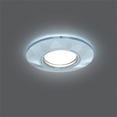 Светильник точечный Backlight BL057 Круг Гран. Кристалл/Хром, Gu5.3, LED 4100K | BL057 | Gauss