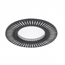 Светильник точечный Aluminium AL014 Круг. Черный/Хром, Gu5.3 | AL014 | Gauss