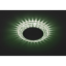 Светильник точечный DK LD24 15Вт GX53 зеленый с подсветкой | Б0029634 | ЭРА