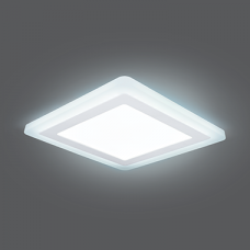 Светильник светодиодный Backlight BL125 Квадрат. Акрил, 12+4W, LED 4000K, 190*190, | BL125 | Gauss