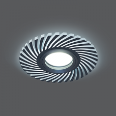 Светильник точечный Backlight BL132 Кругл./узор. Черный, Gu5.3, 3W, LED 4000K | BL132 | Gauss