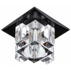 Светильник точечный DK2 40Вт G9 черный/прозрачный | C0043830 | ЭРА