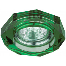 Светильник точечный DK6 50Вт MR16 хром/зелен | C0045755 | ЭРА