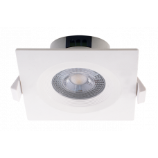 Светильник точечный светодиодный PSP-SF 9039 7Вт 4000К IP40 белый квадрат неповорот 38 град | 5004566 | Jazzway