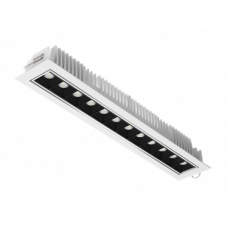 Светодиодный светильник DL-STELLAR встраиваемый поворотный 354x62x45mm 30W 3000K 34град белый DALI | V1-R0-00410-10D25-2003030 | VARTON