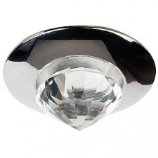 Светильник точечный светодиодный DK LED 6 1х1Вт 3200К зеркальный кристалл | Б0005780 | ЭРА