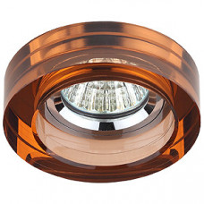 Светильник точечный DK38 50Вт MR16 хром/коричневый | Б0002171 | ЭРА