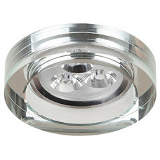 Светильник точечный светодиодный DK LED 3 3х1Вт 3200К зеркальный круг | Б0005784 | ЭРА