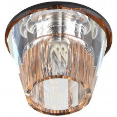 Светильник точечный DK43 40Вт G9 коричневый/прозрачный | C0043834 | ЭРА