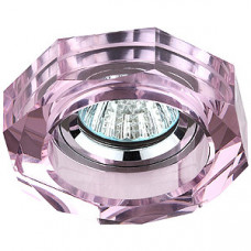 Светильник точечный DK6 50Вт MR16 хром/розовый | C0045757 | ЭРА