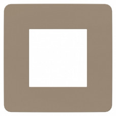 Unica Studio Color Песочный/Белый Рамка 1-ая | NU280226 | Schneider Electric